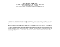 125/1-900XP MOPPS and MMEL