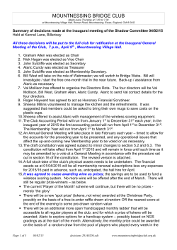 mountnessing bridge club