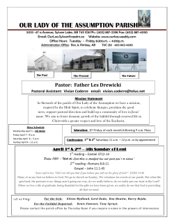 our lady of the assumption parish - &Eacute;cole Our Lady of the Rosary