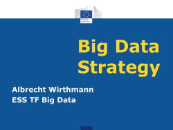 Big Data Strategy