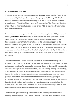 INTRODUCTION AND SET Welcome to this text introduction to