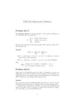 CSE 5311 Homework 4 Solution
