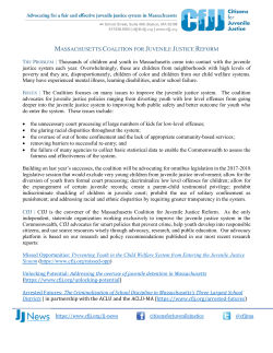 MASSACHUSETTS COALITION FOR