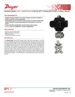 series we06 | we anderson 3-piece npt stainless steel v