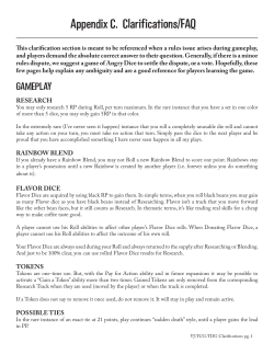 the FAQ - Dice Hate Me Games