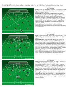 Attacking Wide Play