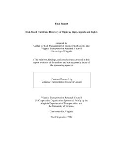 table of contents - University of Virginia