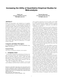 Increasing the Utility of Quantitative Empirical Studies for Meta