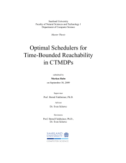 Optimal Schedulers for Time-Bounded Reachability in CTMDPs