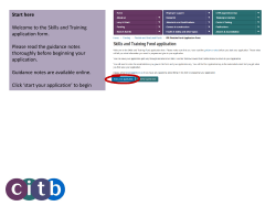 Organisation type - Highland Construction Training Group
