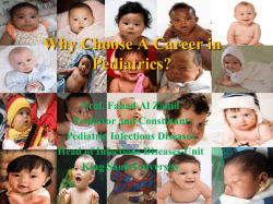 Why Choose A Career in Pediatrics?