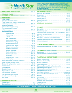 64256 NorthStar Compete Price... - NorthStar Orthodontic Laboratory