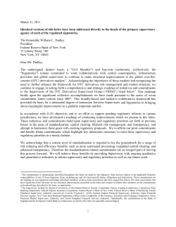 March 31, 2011 Identical versions of this letter have been addressed