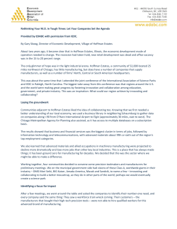 Rethinking Your M.O. in Tough Times: Let Your Companies Set the