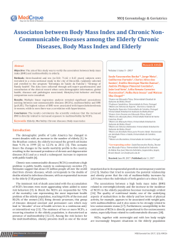 Associaton between Body Mass Index and