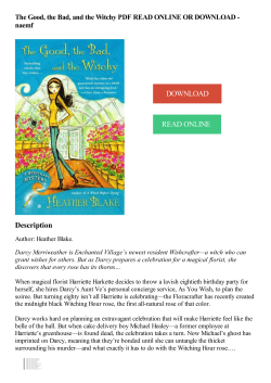 The Good, the Bad, and the Witchy PDF - naemf EPUB