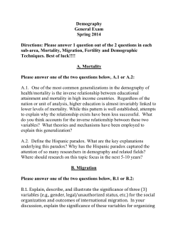 General exam (spring 14) - UT College of Liberal Arts