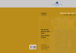 How are firms` wages and prices linked