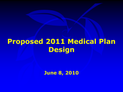 Employee Health Plan and Premium Schedule