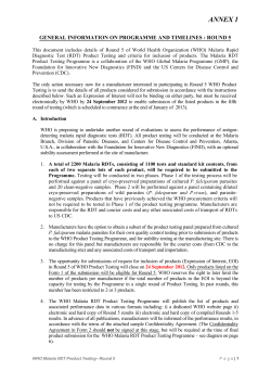 1 - World Health Organization