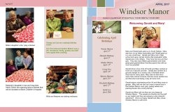 April Showers - Windsor Manor