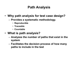 Path Analysis - KSU Web Home