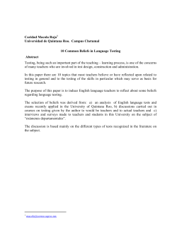 Caridad Macola Rojo1 Universidad de Quintana