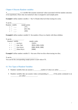 Chapter 3 Probability