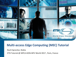 MEC - ETSI docbox
