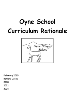 Oyne School Curriculum Framework