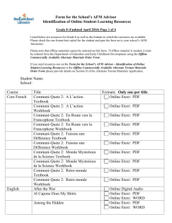 Grade 8 - Department of Education