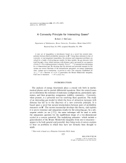 A Convexity Principle for Interacting Gases
