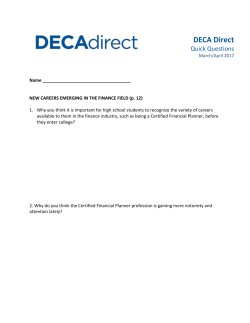 March/April | The Finance Issue