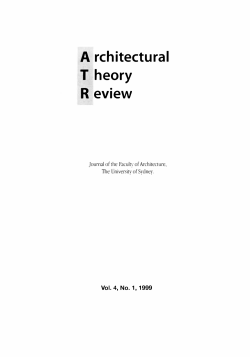 A rchitectural Theory Review