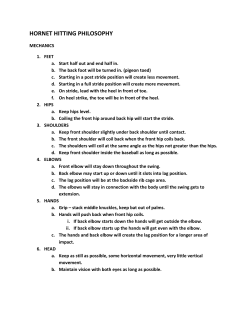 Hitting- Mechanics, Rhythm, Timing, Drills