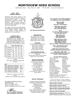 northview high school - Fulton County Schools