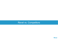 Revel vs. Competitors - E
