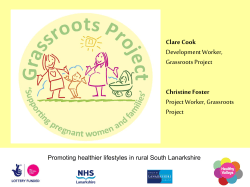 Grassroots Project Presentation - Scottish Co
