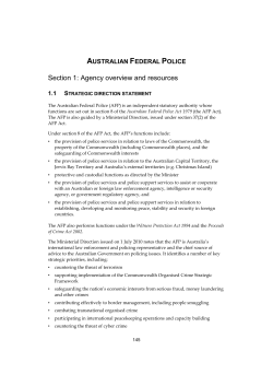 Australian Federal Police - Attorney
