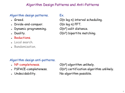 8. NP and Computational Intractability