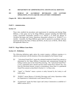 Chapter 40 - Game Rules for the draw game