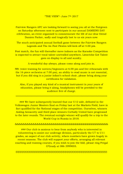 File - Fairview Rangers