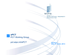 ePCT - WIPO