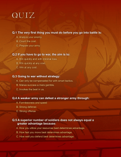 Q.1 The very first thing you must do before you