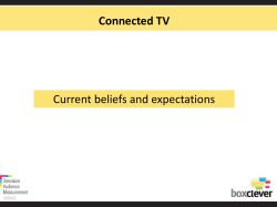 Connected TV