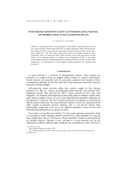 - Iranian Journal of Fuzzy Systems