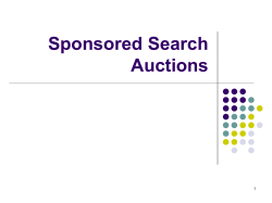 Sponsored Search Auctions