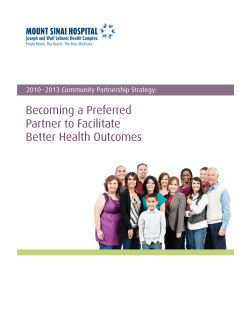 Community Partnership Strategy