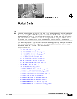 Chapter 4, Optical Cards