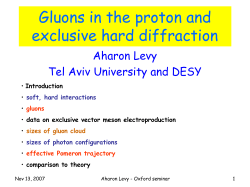 Gluons in the Proton and Exclusive Hard Diffraction